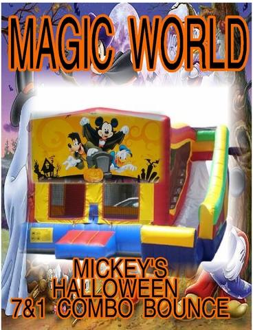 11. mickey's halloween combo bounce and slide 11. mickey's halloween combo bounce and slide